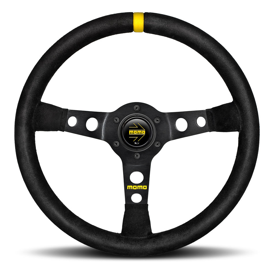 Momo Automotive Accessories MOD 07 Steering Wheel Black Suede MOMR1905/35S