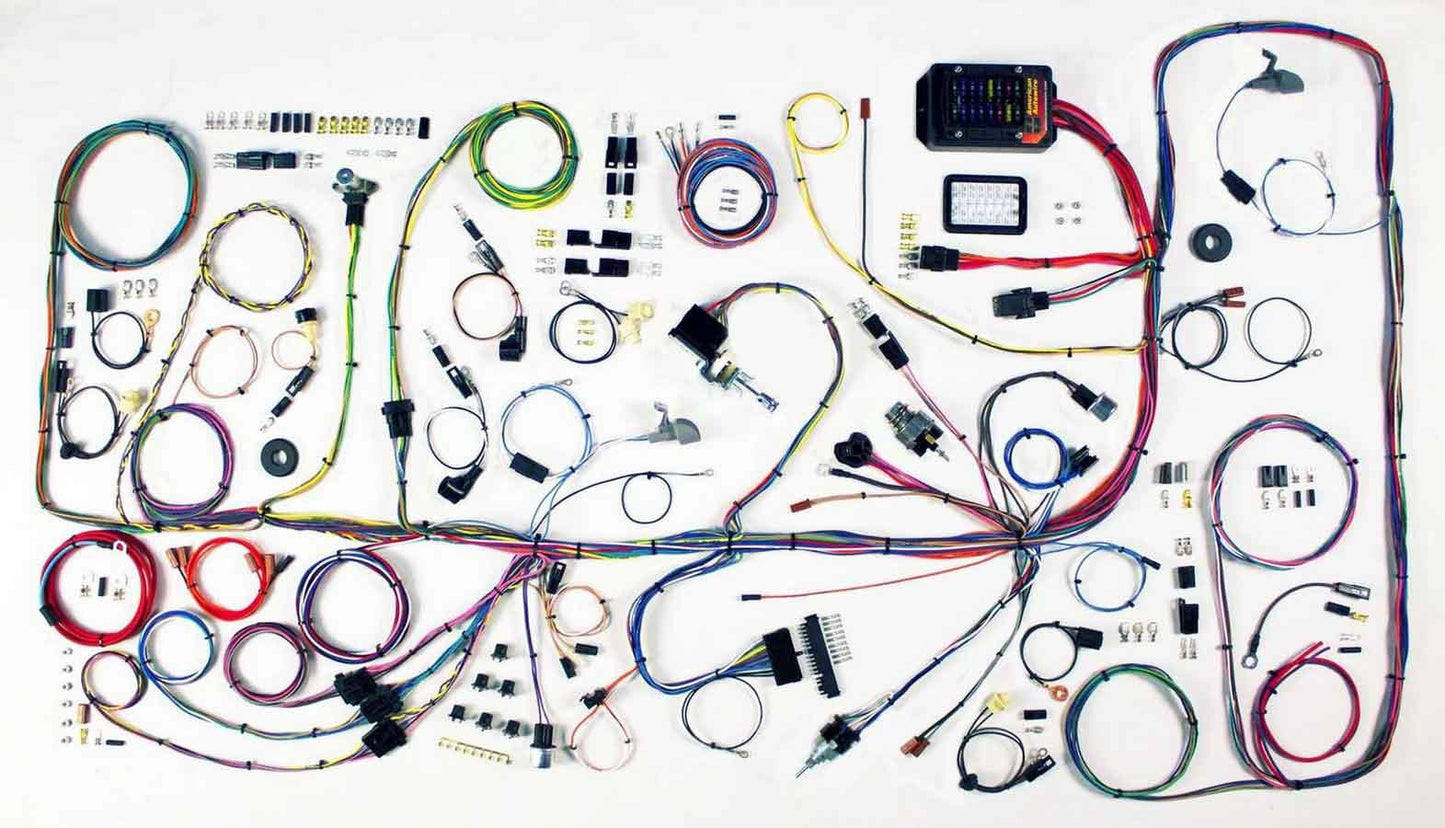 American Autowire 66-77 Ford Bronco Wiring Bronco Wiring Kit AAW510317