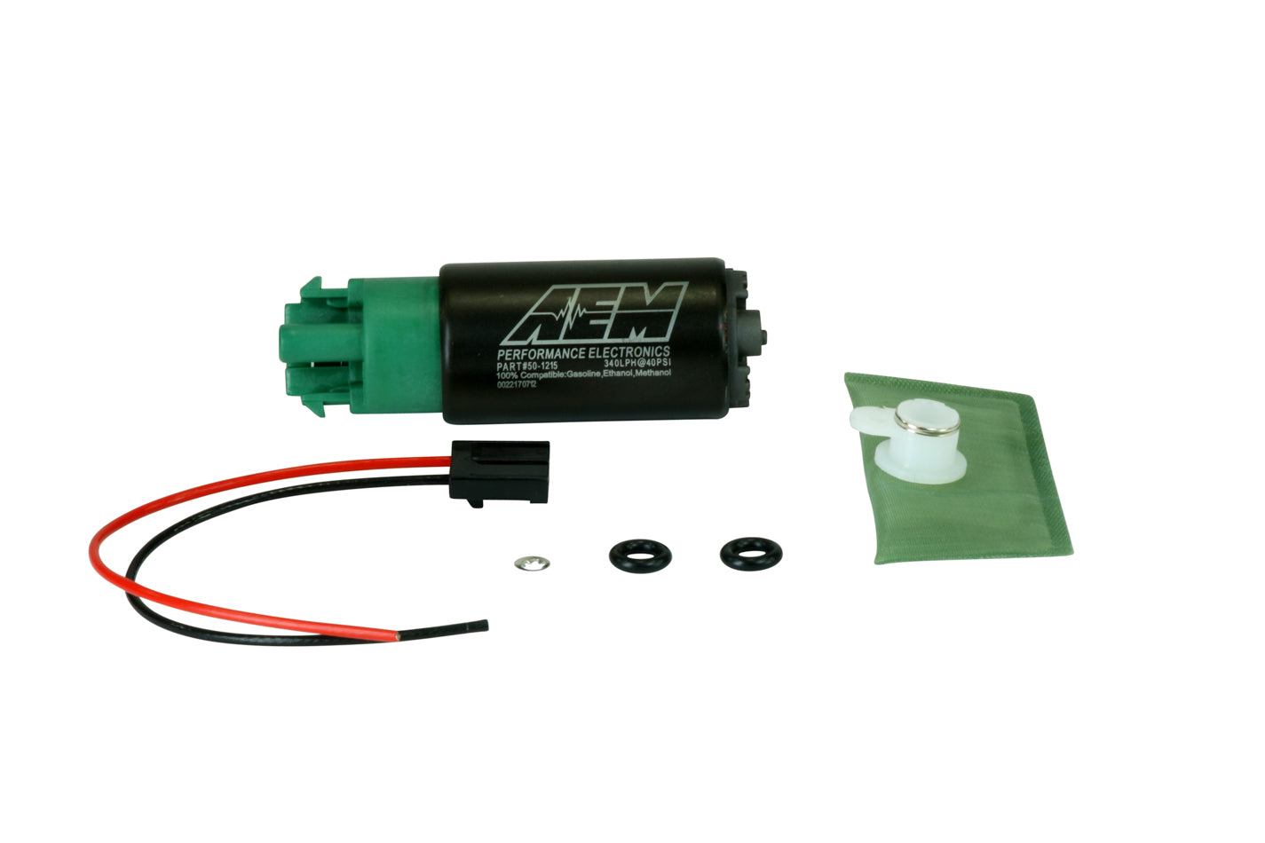Aem Electronics Fuel Pump 340lph E85-Com patible High Flow InTank MPN AEM50-1215