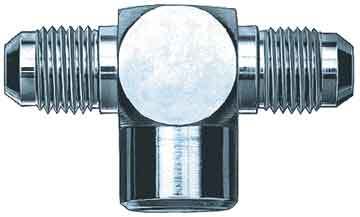Aeroquip Stl Tee 1/8npt female to #4an Fitting AERFBM2882