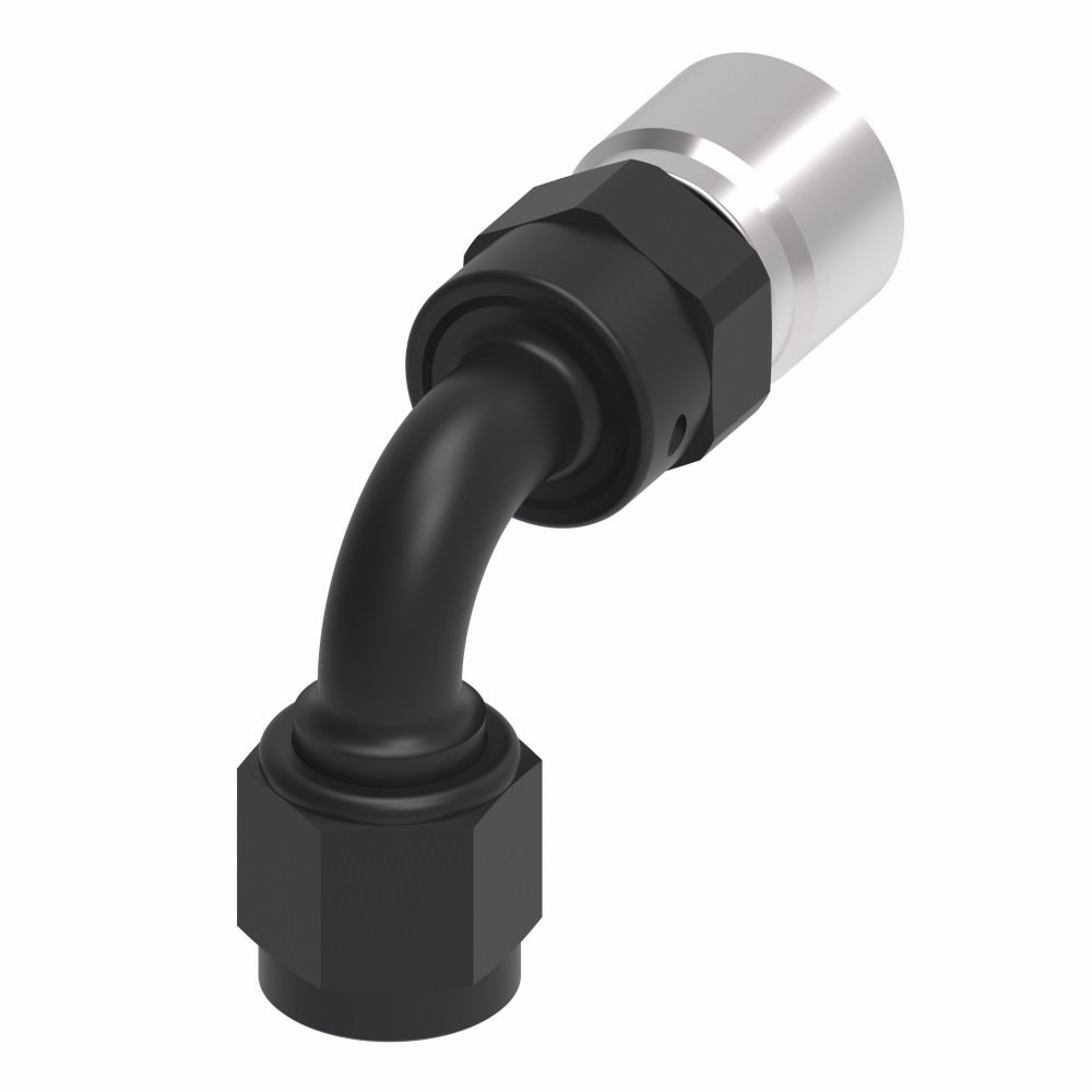 Aeroquip 6an StreetLite Crimp Fitting 90-Degree MPN AERFCL4232