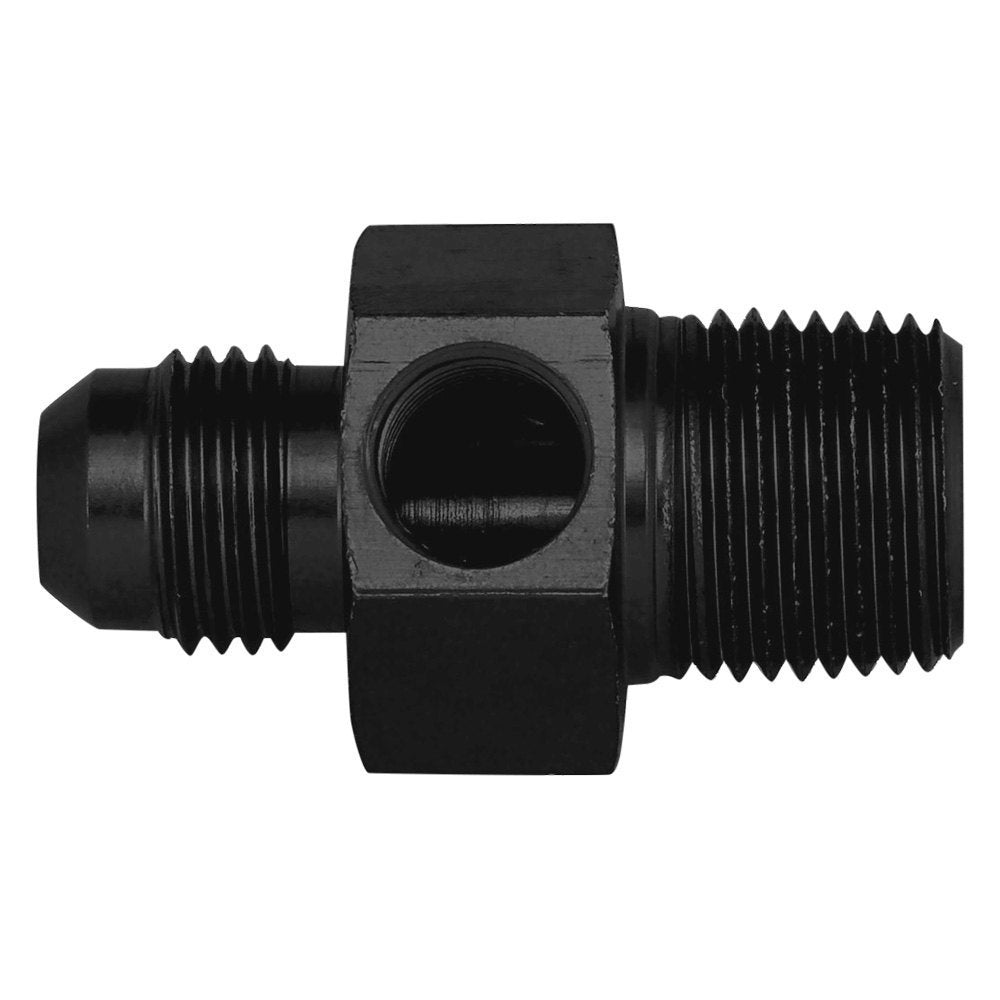 Aeroquip 6an to 3/8npt Adapter Fitting w/1/8npt port FCM5277