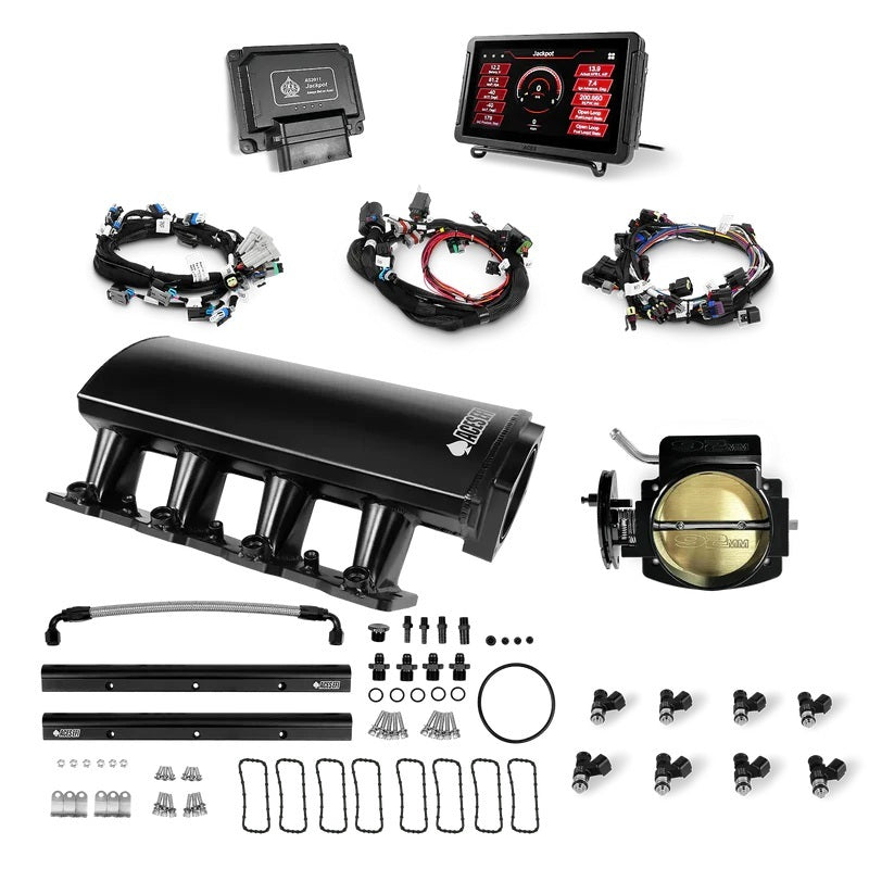 Aces Fuel Injection Jackpot LS EFI System Top End Kit 500 HP AFIAS20111-WK92-AM2024B