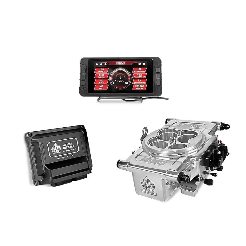Aces Fuel Injection Killshot EFI System Polished 5in Handheld AFIAS2012P