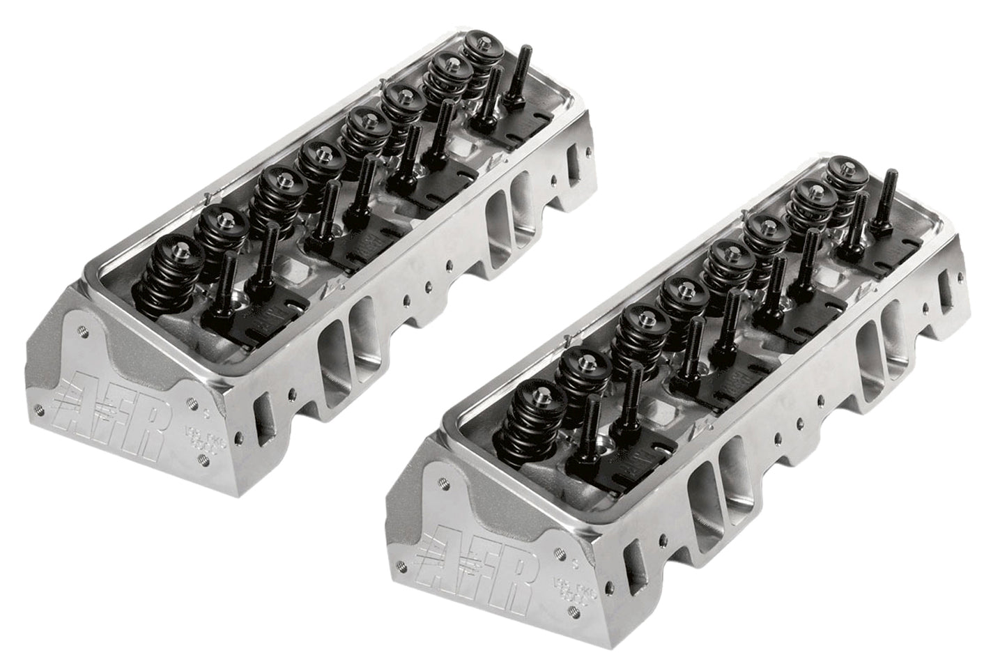 Air Flow Research SBC 220cc CNC Alum Heads Eliminator Race 65cc A/P MPN AFR1065 For Chevy