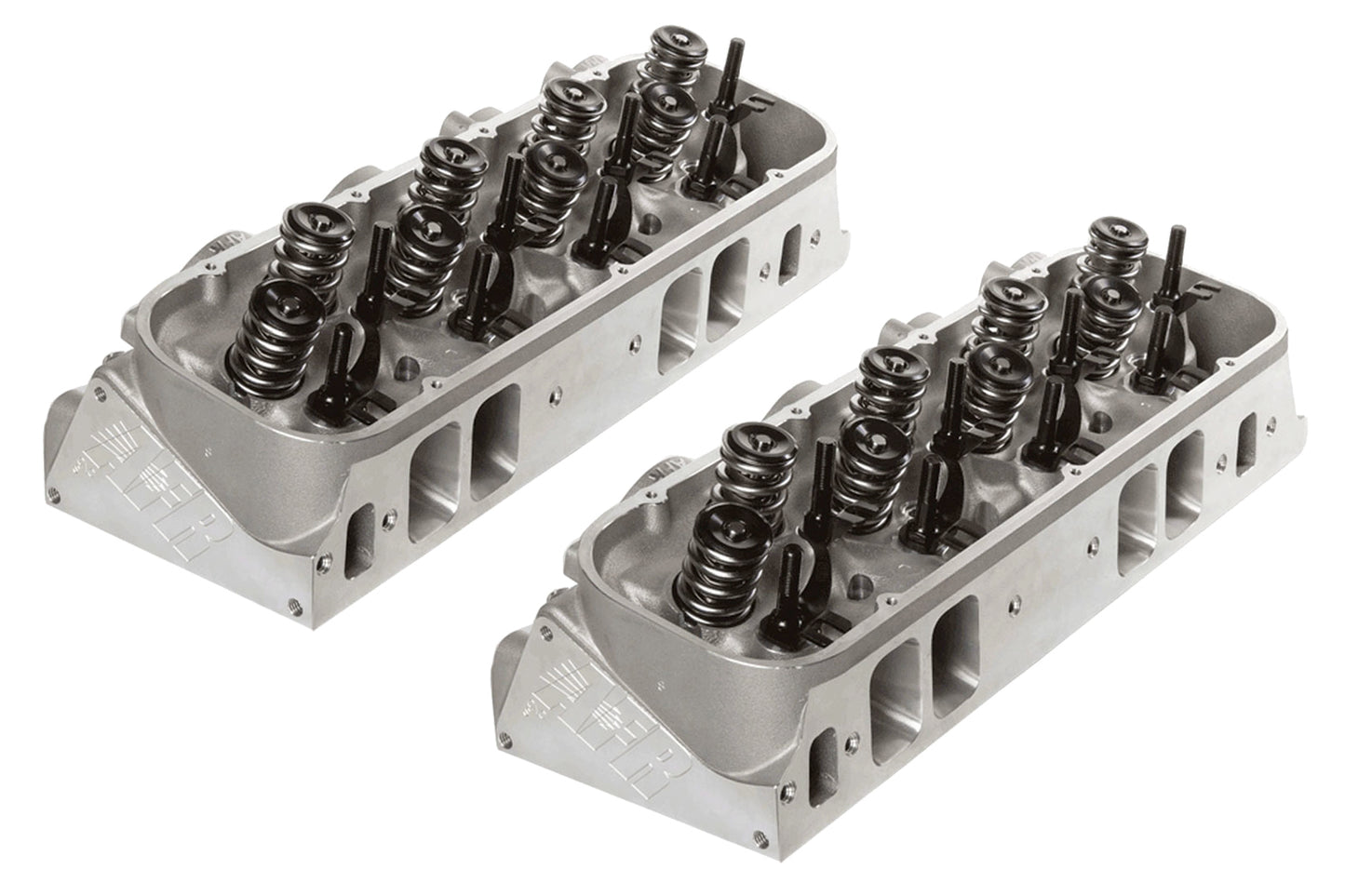 Air Flow Research BBC 385cc CNC Alum Heads Magnum 121cc Assembled MPN AFR2020-TI For Chevy