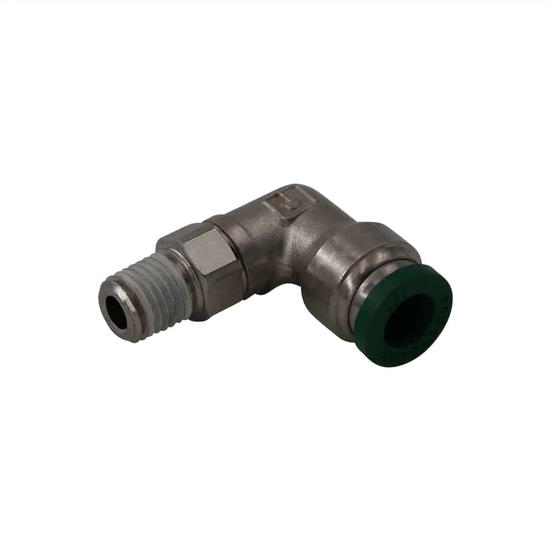 Aeromotive Adapter Fitting 1/16npt to 1/4 Tube 90-Degree MPN AFS15600