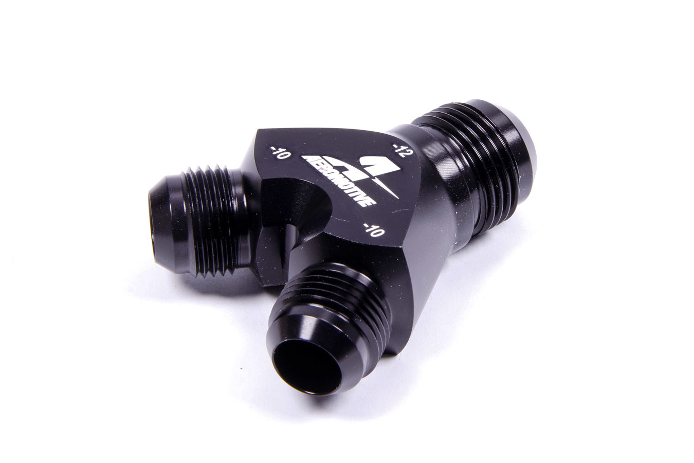 Aeromotive Y-Block Fitting - 12an to 2 x -10an MPN AFS15678