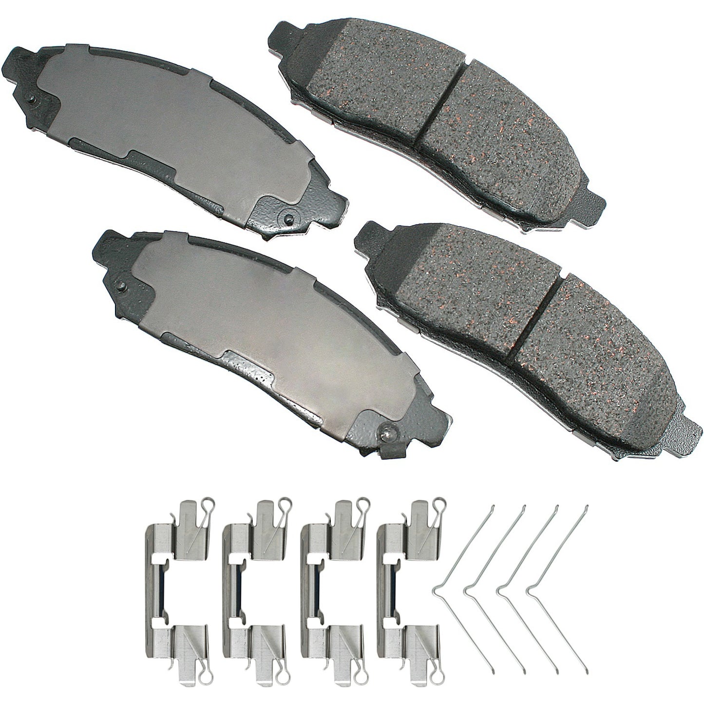 Akebono Brake Corporation ProACT Ultra-Premium Bra ke Pads - Front ACT1094