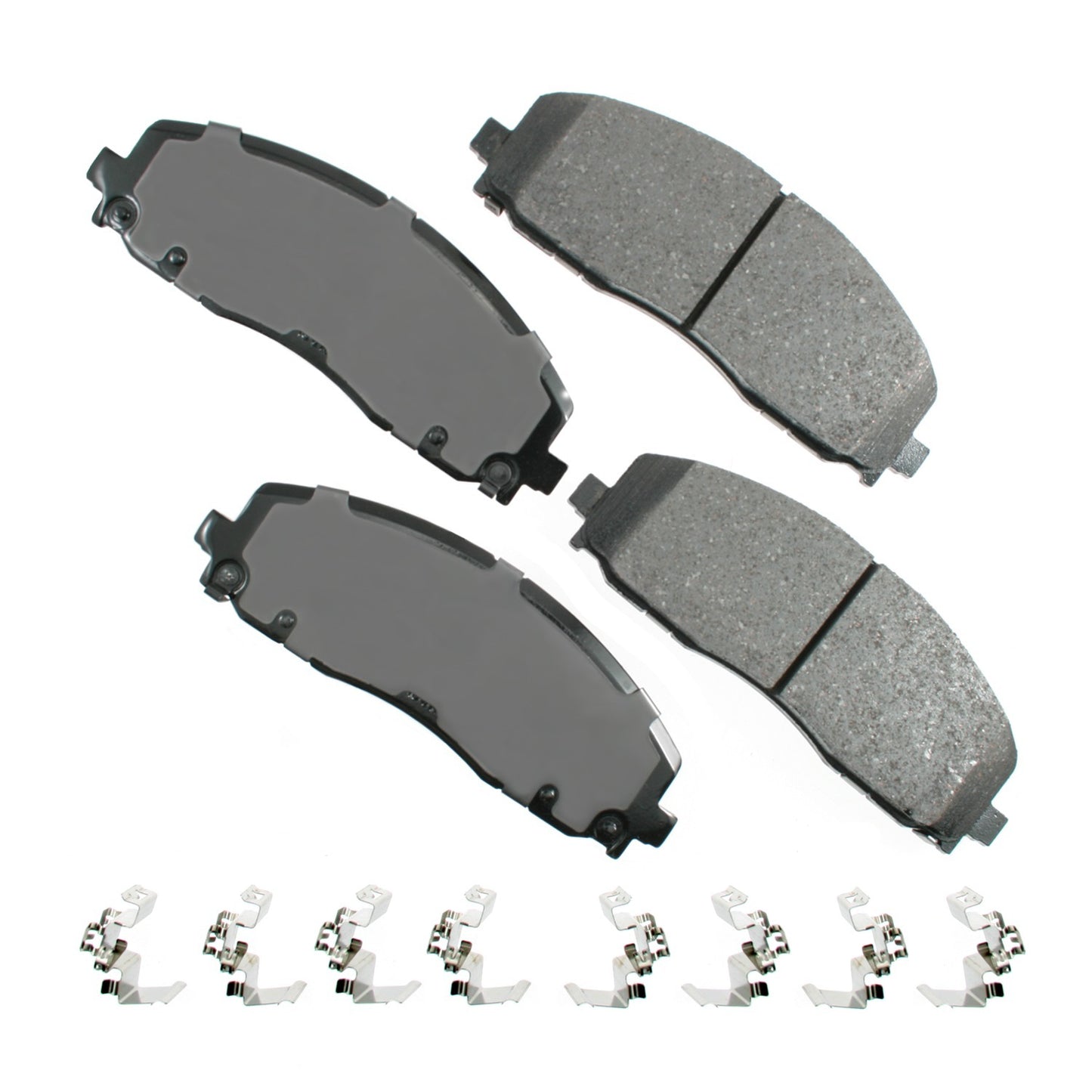 Akebono Brake Corporation Brake Pad Front Chrysler Pacifica 17-19 T&C 12-16 ACT1589
