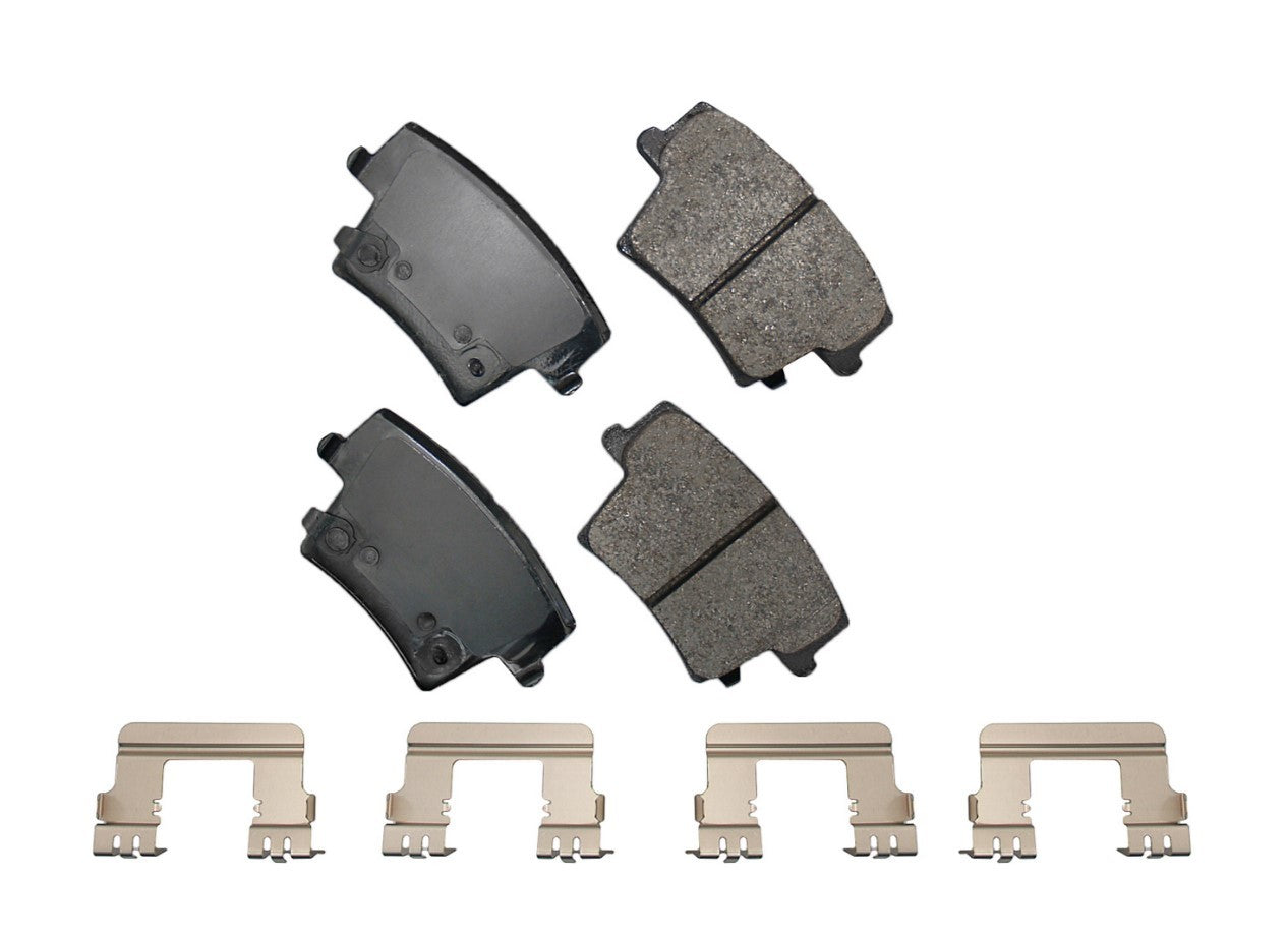Akebono Brake Corporation Brake Pads Rear Dodge Charger 06-20 SDF1057