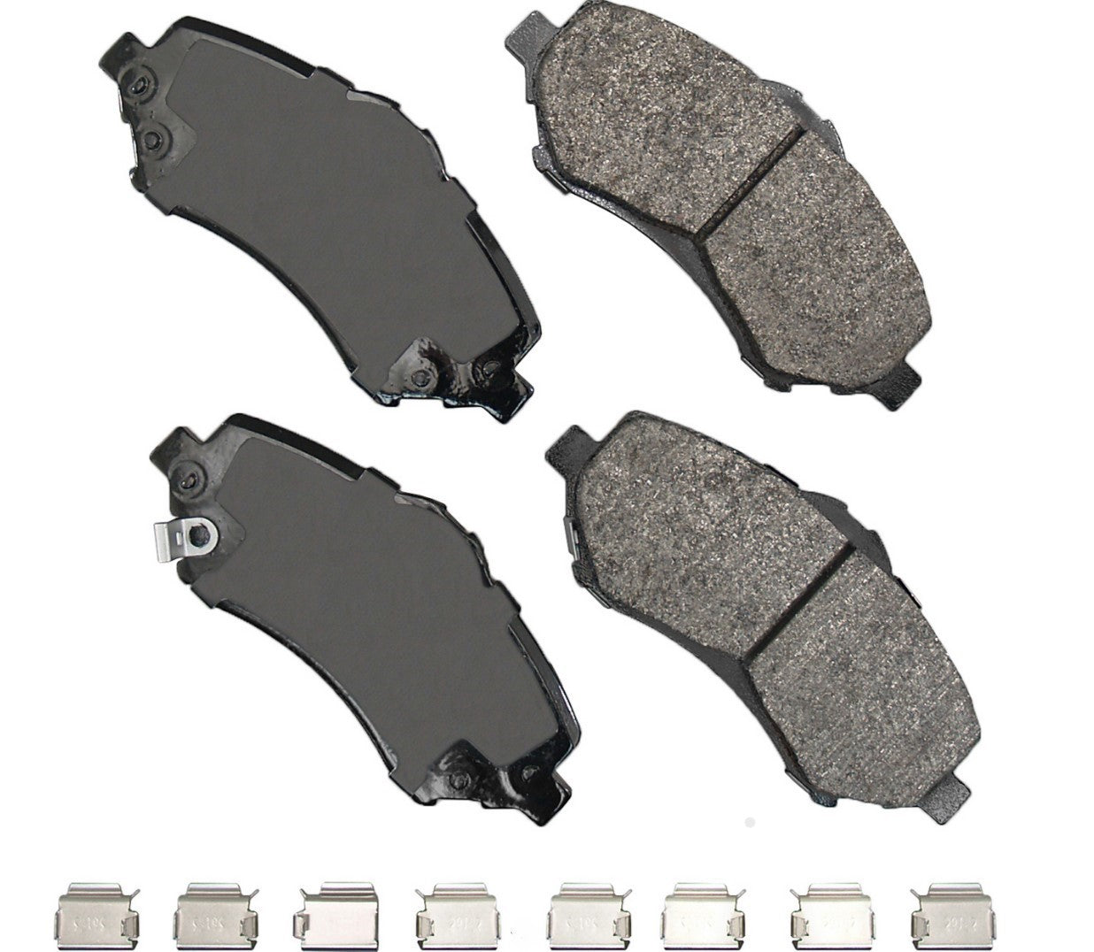 Akebono Brake Corporation Brake Pads Frond Dodge Ram 12-15 SDF1273