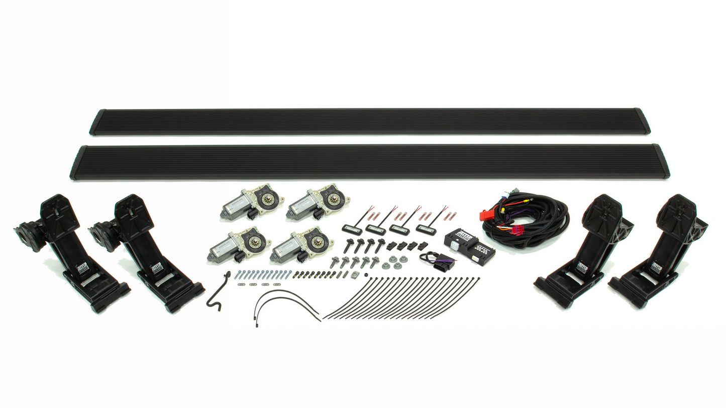 Amp Research Powerstep Xtreme 14- GM P/U Ext/Crew Cab MPN AMP78154-01A For GM Fullsize Truck 2014-18
