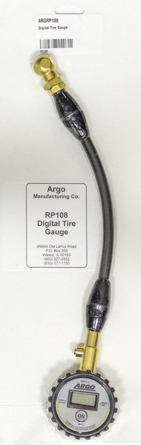 Argo Manufacturing Digital Tire Gauge RP108