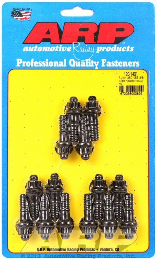 Arp Header Stud Kit - 12pt. Buick V8 MPN ARP120-1401 For Buick