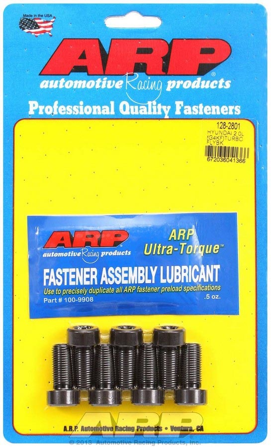 Arp Flywheel Bolt Kit - Hyundai 2.0L G4KF Turbo MPN ARP128-2801 For Hyundai