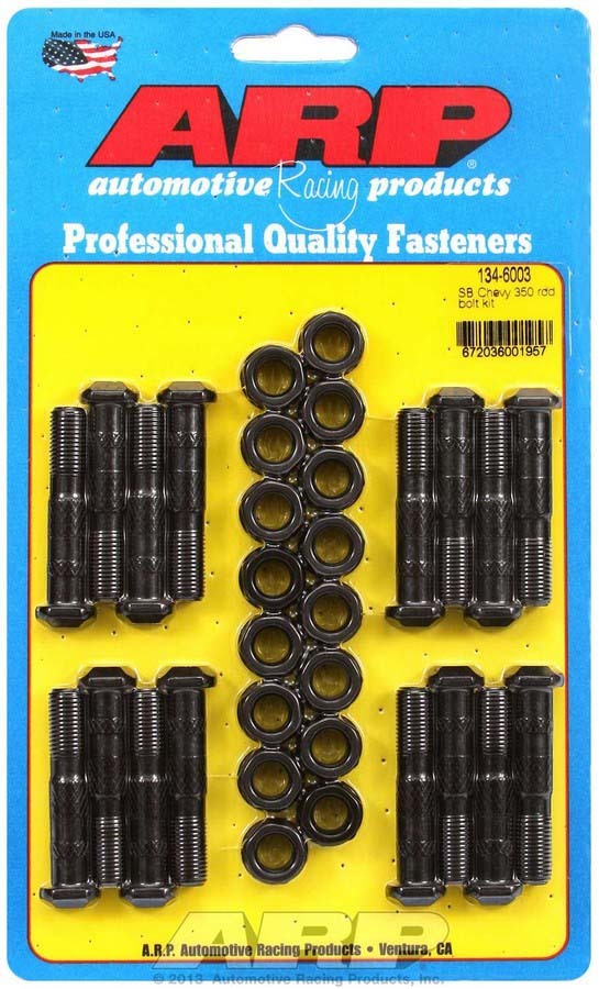 Arp SBC Rod Bolt Kit - Fits 305/307/350 L/J Engines MPN ARP134-6003 For Chevy