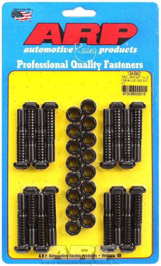 Arp SBC Rod Bolt Kit - Fits 283-327 S/J Engines MPN ARP134-6401 For Chevy