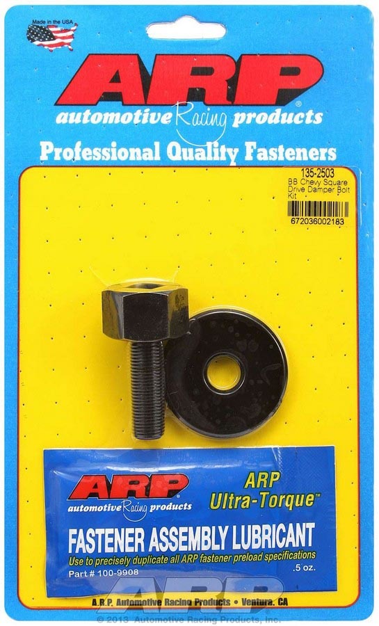 Arp BBC Square Drive Damper Bolt Kit MPN ARP135-2503 For Chevy