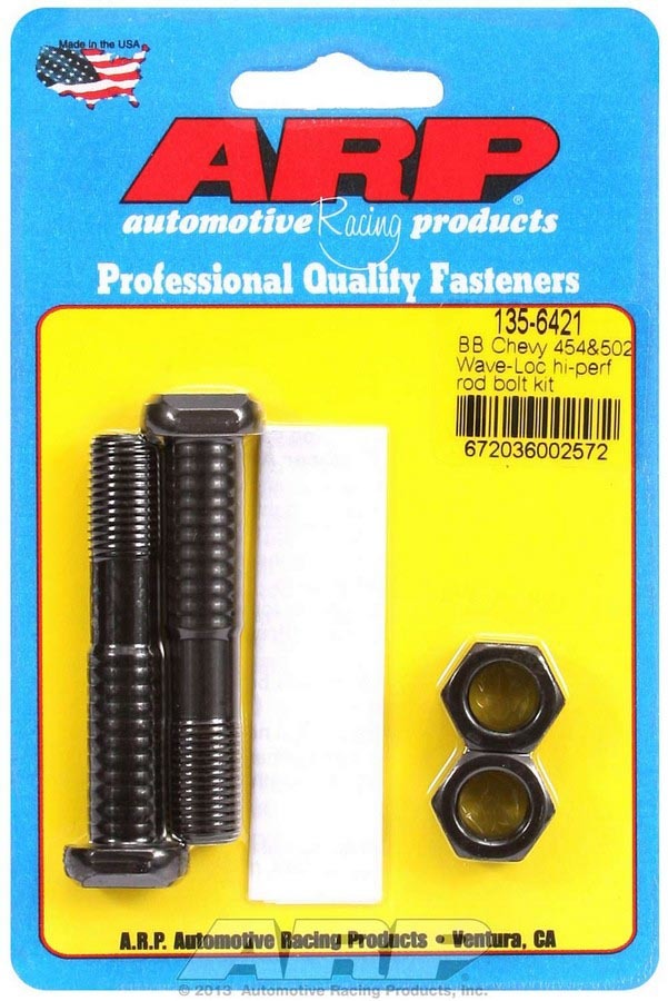 Arp BBC Rod Bolt Kit - Fits 454-502 w/7/16 (2) MPN ARP135-6421 For Chevy