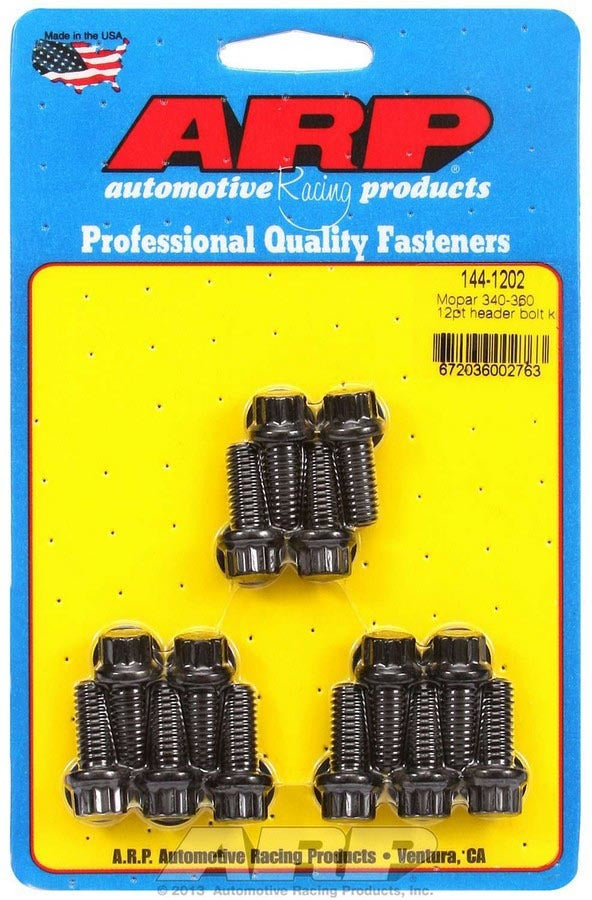ARP Header Bolt Kit - 12pt. 5/16 x .750 UHL (14) 144-1202