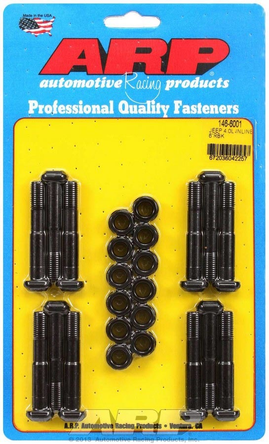 Arp Jeep Rod Bolt Kit - 4.0L Inline 6 MPN ARP146-6001 For Jeep