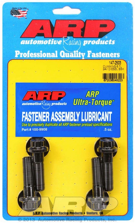 Arp Balancer Bolt Kit Dodge Cummins 6.7L 24V MPN ARP147-2503 For Dodge Cummins