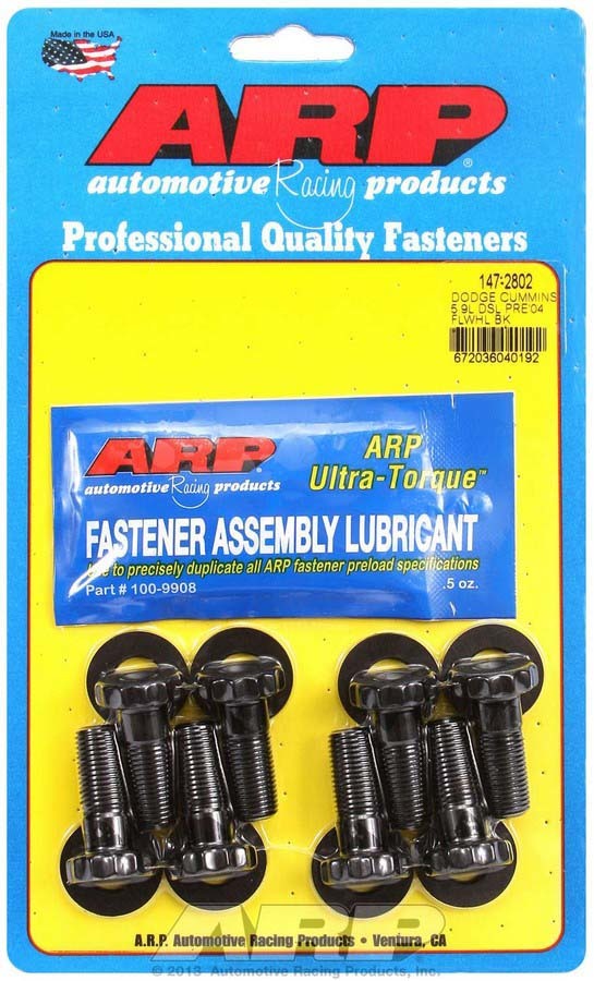 ARP Flywheel Bolt Kit Dodge 5.9L Cummins Diesel 147-2802