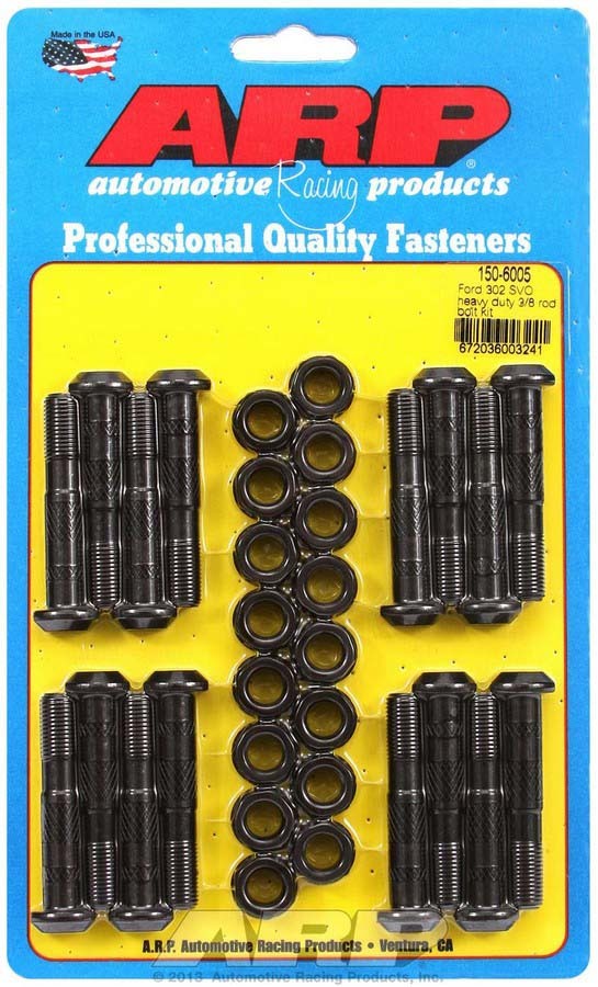 Arp SBF Rod Bolt Kit - Fits 302 Sportsman SVO MPN ARP150-6005 For Ford