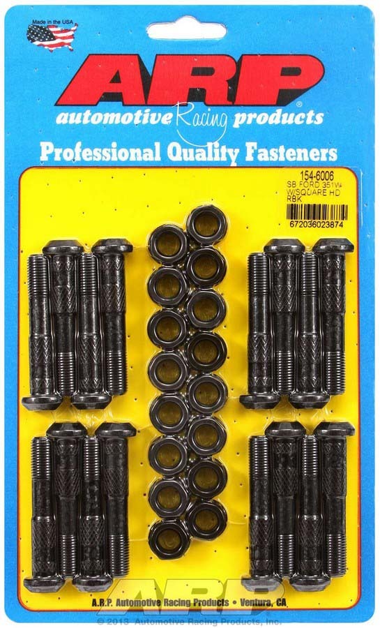 Arp SBF Rod Bolt Kit - Fits 351W MPN ARP154-6006 For Ford