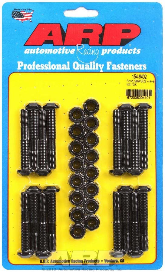 Arp SBF Rod Bolt Kit - Fits 289-302 MPN ARP154-6402 For Ford