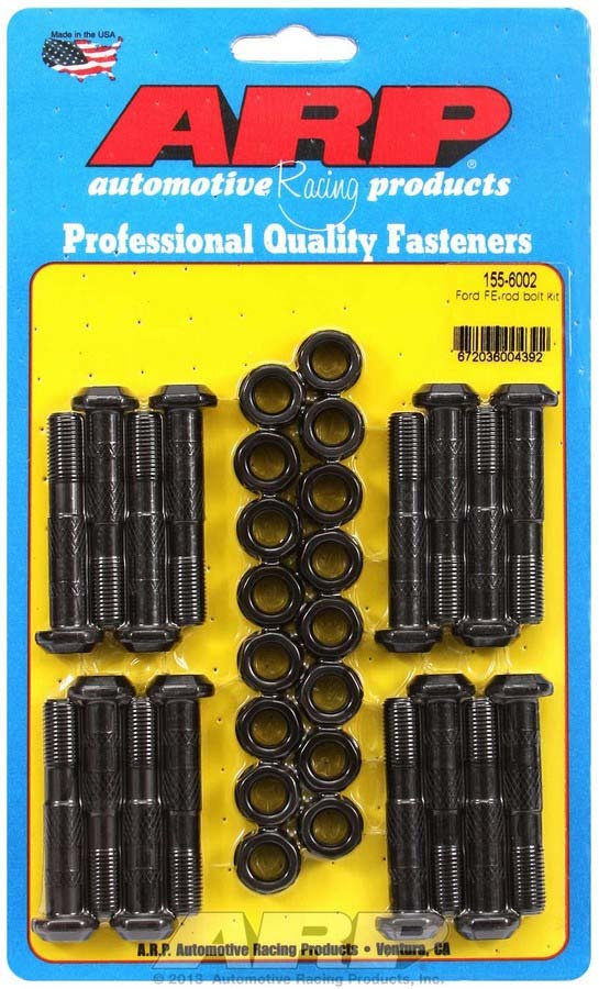 Arp BBF Rod Bolt Kit - Fits 390-428 MPN ARP155-6002 For Ford FE-Series