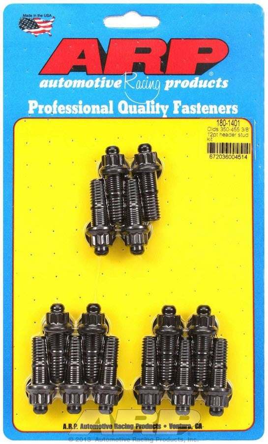 Arp Header Stud Kit - 12pt. Olds V8 MPN ARP180-1401 For Oldsmobile