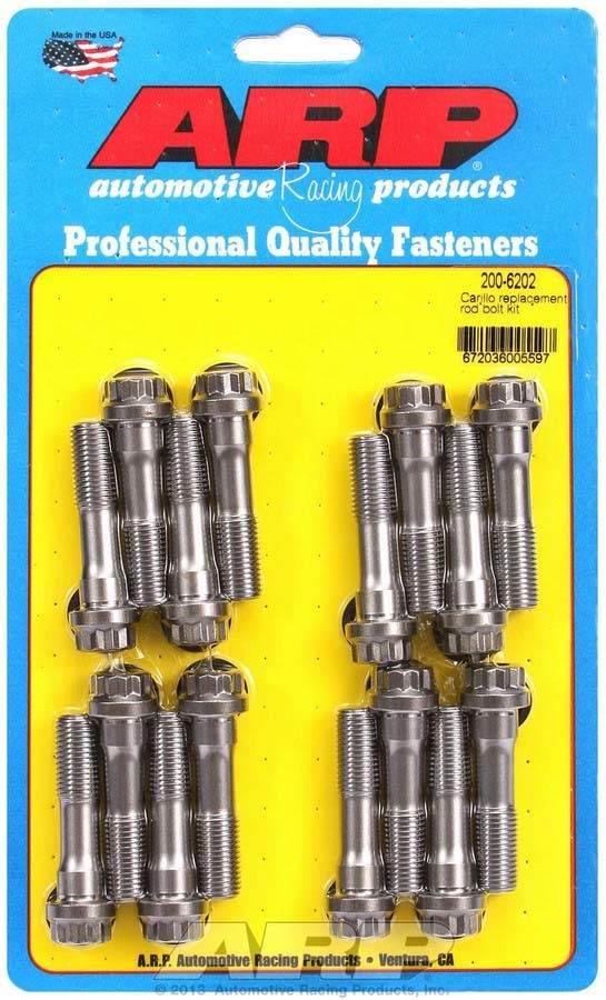 Arp Replacement Rod Bolt Kit 7/16 (16) MPN ARP200-6202