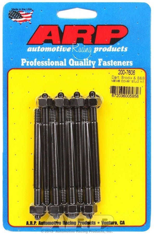 Arp Valve Cover Stud Kit 1/4 6pt. (8) MPN ARP200-7606
