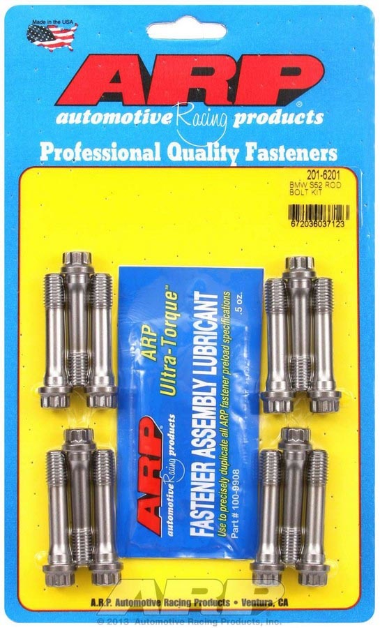 Arp BMW Rod Bolt Kit - 3.0L S50US/3.2L S52US MPN ARP201-6201 For BMW
