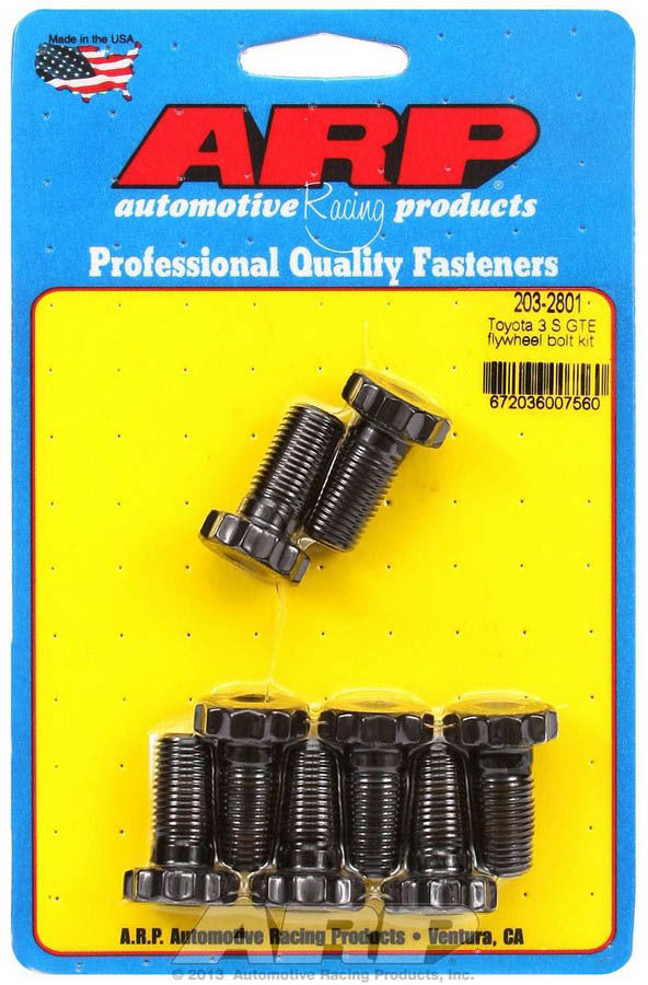 Arp Toyota Flywheel Bolt Kit MPN ARP203-2801 For Toyota