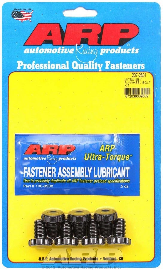 Arp Flywheel Bolt Kit - Mitsubishi 4B11 MPN ARP207-2801 For Mitsubishi