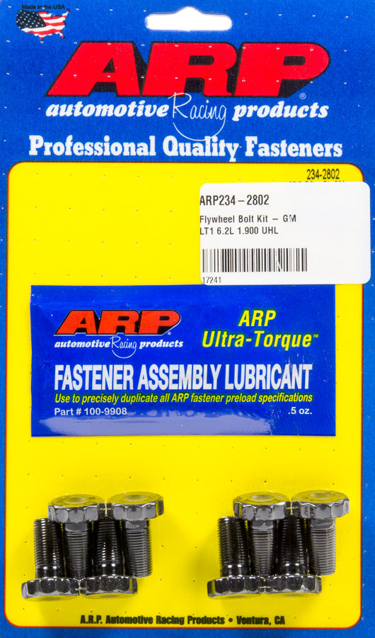 Arp Flywheel Bolt Kit - GM LT1 6.2L 1.900 UHL MPN ARP234-2802 For GM GenV LT-Series