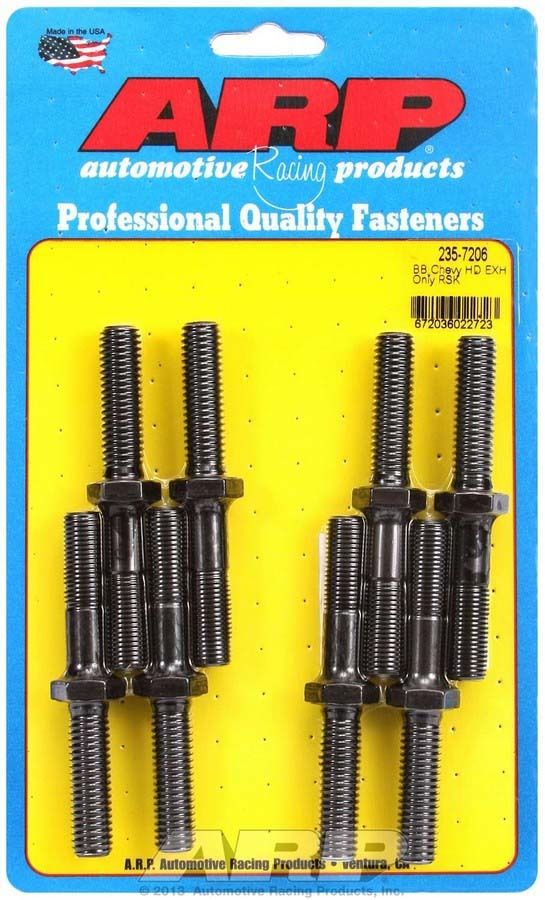 Arp BBC Rocker Arm Stud Kit Exhaust Only (8) MPN ARP235-7206 For Universal use