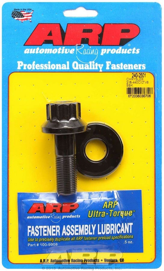Arp Mopar Balancer Bolt Kit - 328-440 MPN ARP240-2501 For Mopar B / RB-Series