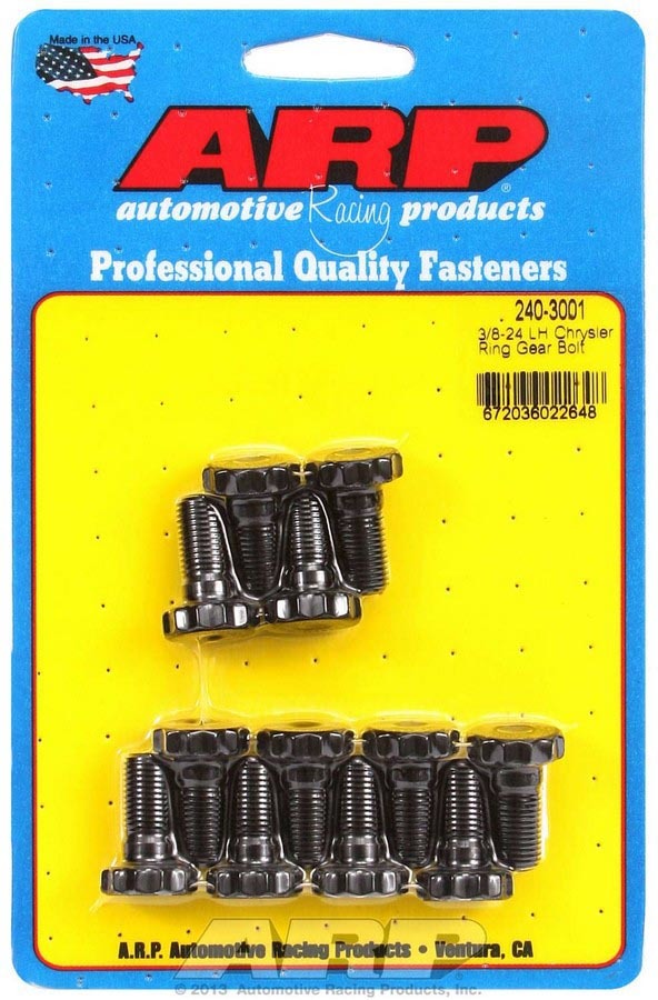 Arp Mopar Ring Gear Bolt Kit .835 UHL MPN ARP240-3001 For Mopar