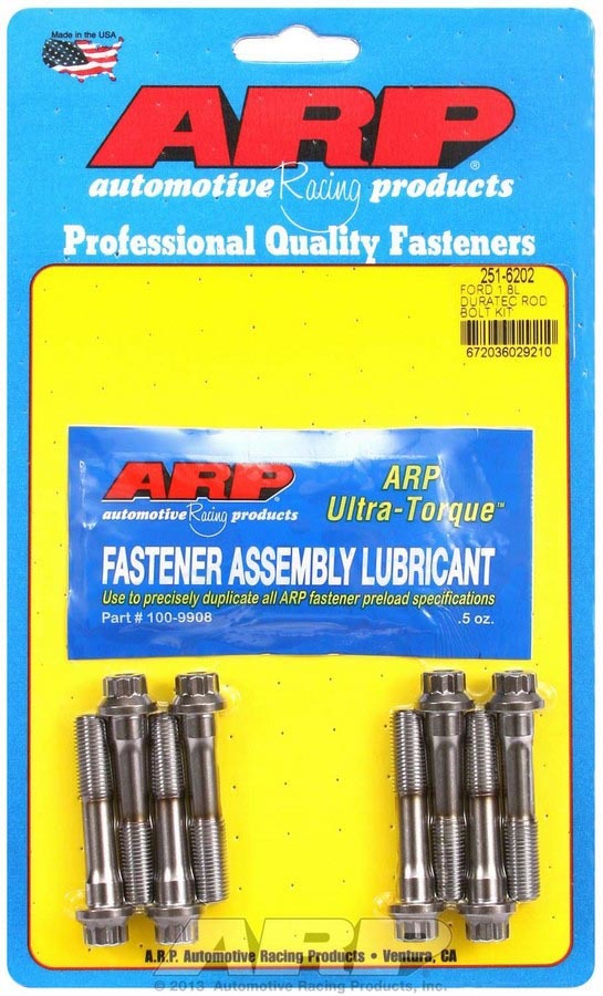 Arp Rod Bolt Kit - Ford 1.8L Duratech MPN ARP251-6202 For Ford