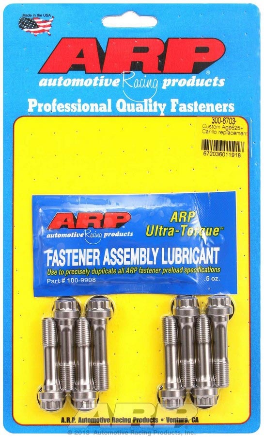 Arp Replacement Rod Bolt Kit (8) MPN ARP300-6703