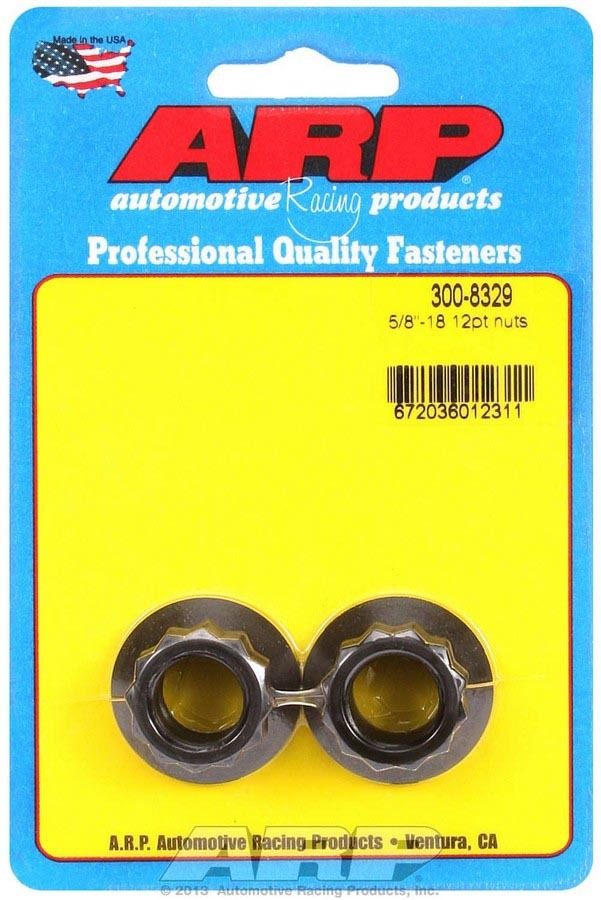ARP 5/8-18 12pt. Nuts (2) ARP300-8329