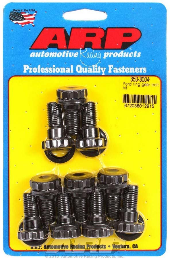 Arp Ford Ring Gear Bolt Kit MPN ARP350-3004 For Ford