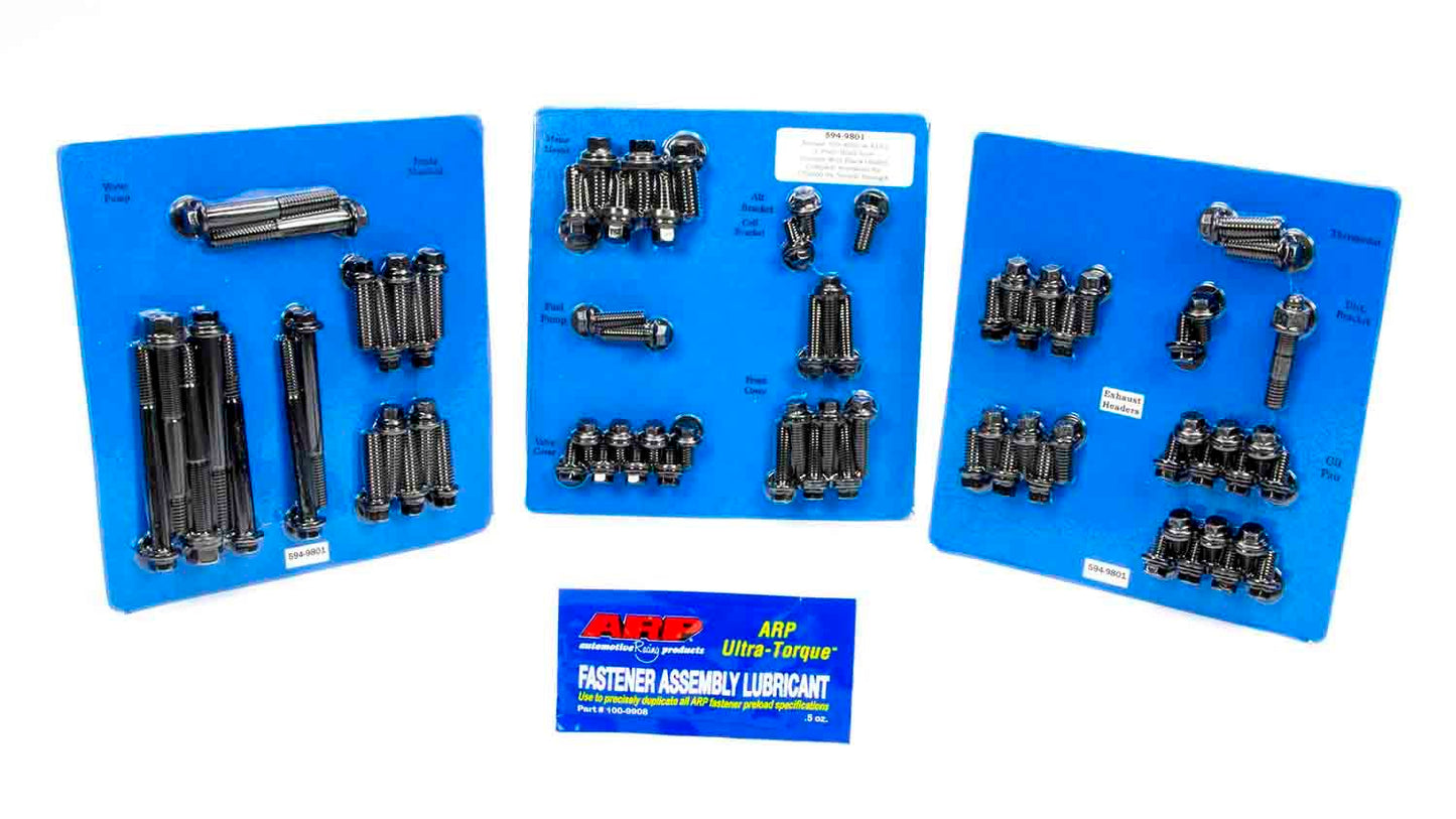 Arp Pontiac Complete Engine Fastener Kit 6pt. MPN ARP594-9801 For Pontiac