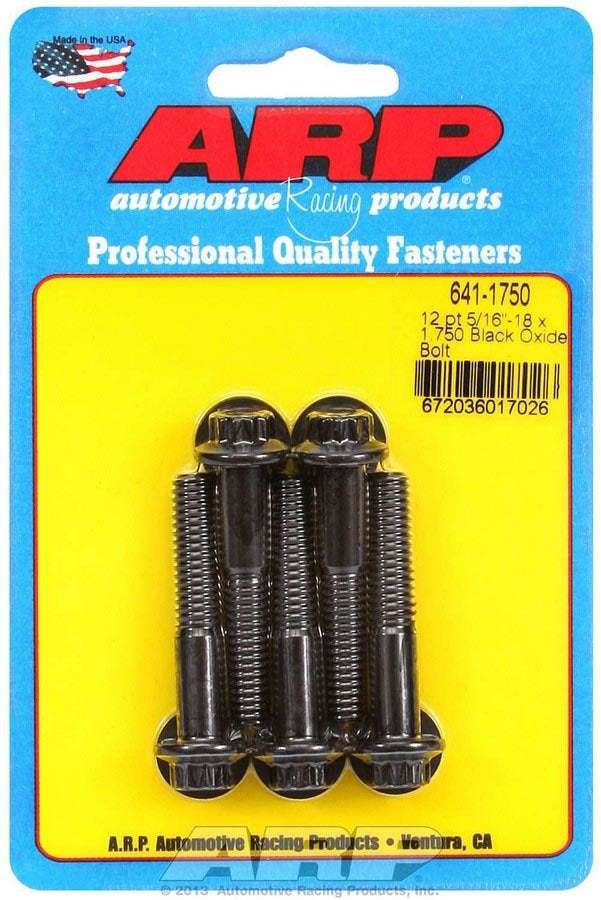 ARP Bolt Kit - 12pt 5pk 5/16-18 x 1.750 641-1750