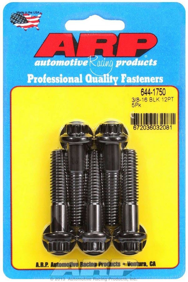 ARP Bolt Kit - 12pt 5pk 3/8-16 x 1.750 ARP644-1750