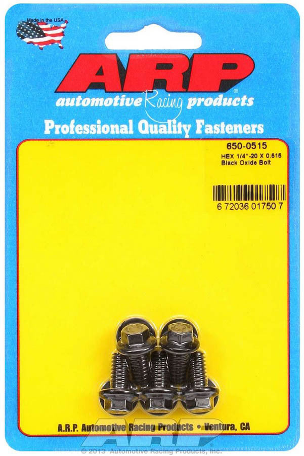 ARP 1/4-20 x 0.515 6pt Bolt Kit 5pk 650-0515